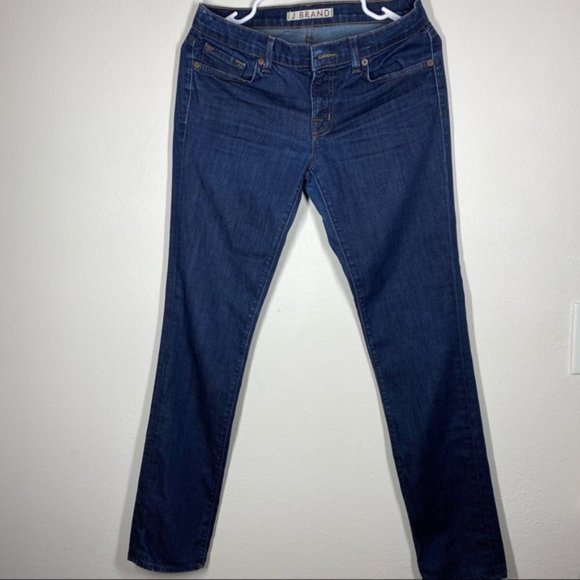 J Brand Jeans Pencil Leg Skinny Denim Jean Pure Blue Womens Size 27 - Picture 3 of 10